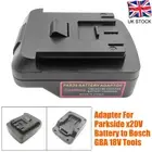 Battery Adapter New For Parkside x20V Battery to Bosch GBA 18V Cordless Tools