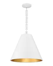 Crystorama Alston 3 Light Matte White & Antique Gold Chandelier
