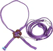 BESPORTBLE 2pcs Nylon Metal Reptile Harness 1.2m Lizard Leash 0.7cm Wide Easy to Use