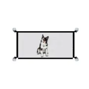 Dog Safety Gate Mesh Fence Portable Folding Safety Gate D4C2