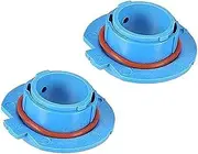 2pcs H7 LED Headlight Adapter Base Bulb Sockets Holder, for Car Blue Car Headlight Mounting Bracket