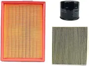 MOTOHIRO 3 units filter group suitable for MG Pilot PHEV 1.5T 2.0T air filter oil cabin air filter auto parts Vehicle Oil Filters (Size : MG Pilot PHEV 1.5T)