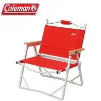 在飛比找momo購物網優惠-【美國 Coleman】輕薄摺疊椅.鋁合金休閒椅.折疊椅.導
