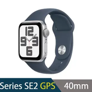 【Apple】Watch Series SE2 2023 GPS版 40mm(鋁金屬錶殼搭配運動型錶帶)