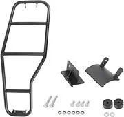 Aluminum Alloy Car Rear Door Tailgate Climbing Ladder Shelf Rack Compatible For Suzuki Jimny 2007 2008 2009-2017 Exterior Accessories(Black a)