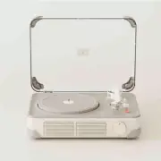 T400 Vinyl Record Player BT5.0 Speaker Retro Phonograph Support 7/10/12'' Record
