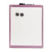 Quartet Basics Dry-Erase 22x28cm Whiteboard w/ Marker/Eraser/Magnets Assorted