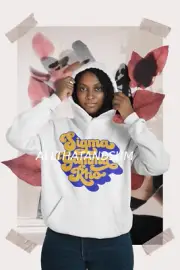 Sigma Gamma Rho Sorority White Long Sleeve Pullover Hoodie 1922 Pretty Poodle