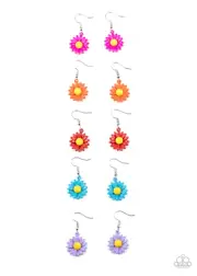 Paparazzi Flower Dangle Earrings - KIDS - NWT