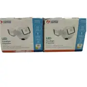 Led Floodlight Projector 1800 Lumens Dusk To Dawn Security Lights 19W 4000K {PP}