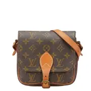 Louis Vuitton Monogram Mini Cartoci re Diagonal Shoulder Bag M51254 Brown PVC Le