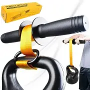 Forearm Strengthener and Wrist Roller with Quick Locking Mechanism - Durable PVC