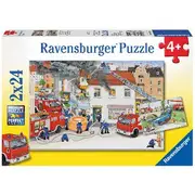 Ravensburger Busy Fire Brigade Puzzle 2 Pack