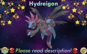✨Ghetsis' Hydreigon EVENT 6IV✨Sword Shield Scarlet Violet HOME (Legal)