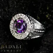 BADALI JEWELRY The Hobbit Dwarven Rings Of Power Sterling Silver Replica NEW