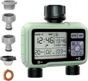 Water Timer for Garden Hose Timers for Watering – Dual-Outlet Smart Sprinkler