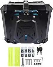 Fit for AP03 55L Waterproof Motorcycle Top Case Aluminum Motorcycle Trunk Tour Tail Box with Security Lock