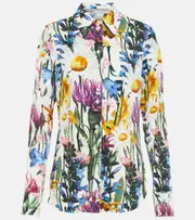 [Stella McCartney] Stella McCartney Floral shirt AU 6 multicoloured