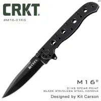 在飛比找momo購物網優惠-【CRKT】M16-01KS 黑刃折刀