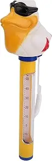 Pool Thermometer, Thermometre Piscine Temperature Gauge Cartoon Duck Shape Water Thermometer with String for Swimming Pool Spa Hot Tub Pond Bath Style2