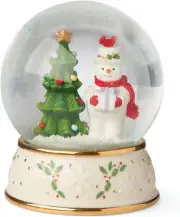 894915 Happy Holly Days Snow Globe, Christmas & Holiday Decor