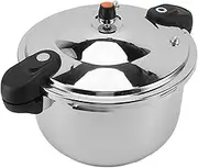Pressure Cooker, 80kpa Pressure Canner, Stainless Steel Large Capacity Pressure Pot, Compatible with Gas & Electric Stove,Cooking (16L)