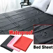 PVC Waterproof Sheets Sex Bed Fitted Cosplay Sheet Wet Mattress Plastic Sheet