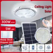 Solar Ceiling Light Dusk to Dawn Home Lighting Corridor Aisle Balcony Solar Lamp