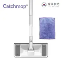 在飛比找ETMall東森購物網優惠-Catchmop 輕巧平板拖把組(1桿+1布)