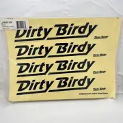 DECAL STICKERS Radio Controller R/C Plane “Dirty Birdy”. 2011