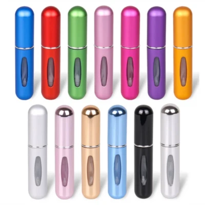 5ml Refillable Perfume Atomizer Bottle Mini Spray For Travel Scent Pump Empty