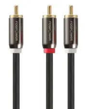 RCA Y-Adapter (6 Feet), 1 RCA Male to 2 RCA Male Y Splitter Digital Stereo Au...