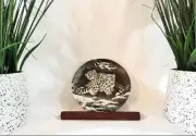 “Morning Mischief" #1 "Paw Prints: Baby Cats of the Wild" Collect. Plate