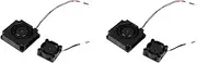 VEAUUTAY 2X for 3 V3 SE Fans, 4010 Blower Fan DC 24V 2510 Axial Cooling Fan Extruder Hotend Heat Sink Fan
