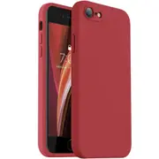 MCC iPhone 16e Soft Liquid Silicone Shockproof Case Cover Apple iPhone16e [Wine]