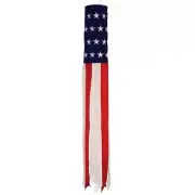 Embroidered Stars & Stripes 50" Windsock