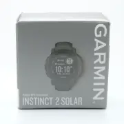 Garmin Instinct 2 Solar GPS Rugged Outdoor Smartwatch Graphite