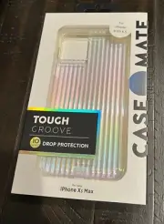 Brand New Case-Mate Tough Groove Case for iPhone 11 Pro Max/XS Max 6.5" - Clear