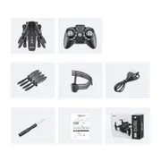 Mini Folding Drone HD Aerial Quadcopter Children Remote Control Plane Toy Mini RC Quadcopter-1