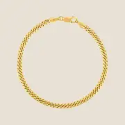 14k 4MM Miami Cuban Link Bracelet