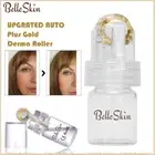 Auto Titanium Gold Derma Roller Stamp Micro Needle Beard Hair Growth Skin Care