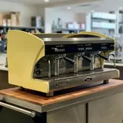 Pre Owned YELLOW 3 Group Wega Polaris Tron Commercial Coffee Machine