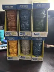 STAR TREK Original Series And TNG Geeki Tikis Series One COMPLETE SET Of 12