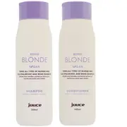 Juuce Bond Blonde Tones all Types of Blonde Shampoo,Conditioner Duo.