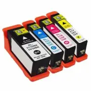 4x Compatible Ink Cartridges High Yield Series 31 32 33 34 for Dell V525W V725w