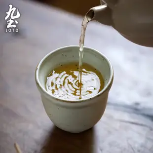 九土手工窯變陶瓷水杯茶杯家用水杯復古禪意功夫茶具泡茶主人杯酒杯仿古杯小茶杯手工茶杯普洱茶杯茶具茶杯聞香杯CUPR0563