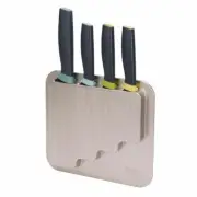 NEW JOSEPH JOSEPH DOORSTORE 4 PIECE ELEVATE KNIFE SET Slimline In Cupboard