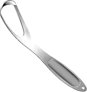 Metal Tongue Scraper | Fan-Shaped Cleaner,Stainless Steel Fan Shape Tongue Scraper Cleaner for Daily Adults Use In Bathroom