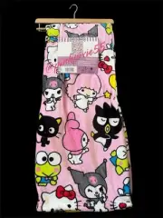 Hello Kitty And Friends Pink Plush Throw Blanket 50" x 70"