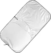 GARVALON Car Windshield Sunshade UV Protection Shade Easy to Install Auto Front Window Cover for Sunlight Blockage and Heat Reduction Lightweight and Convenient Car Accessory